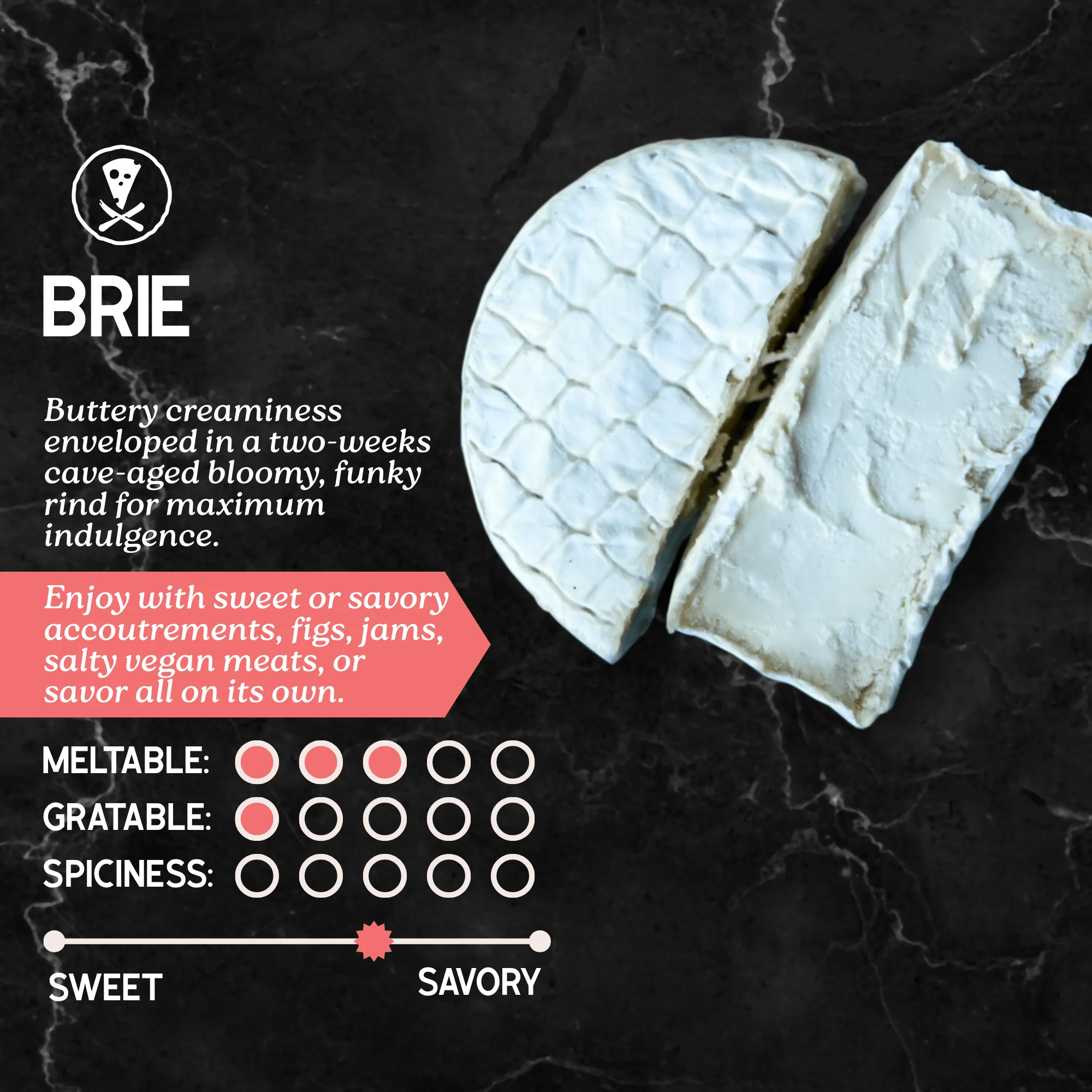 Cave-Aged Classic Brie - Image 3