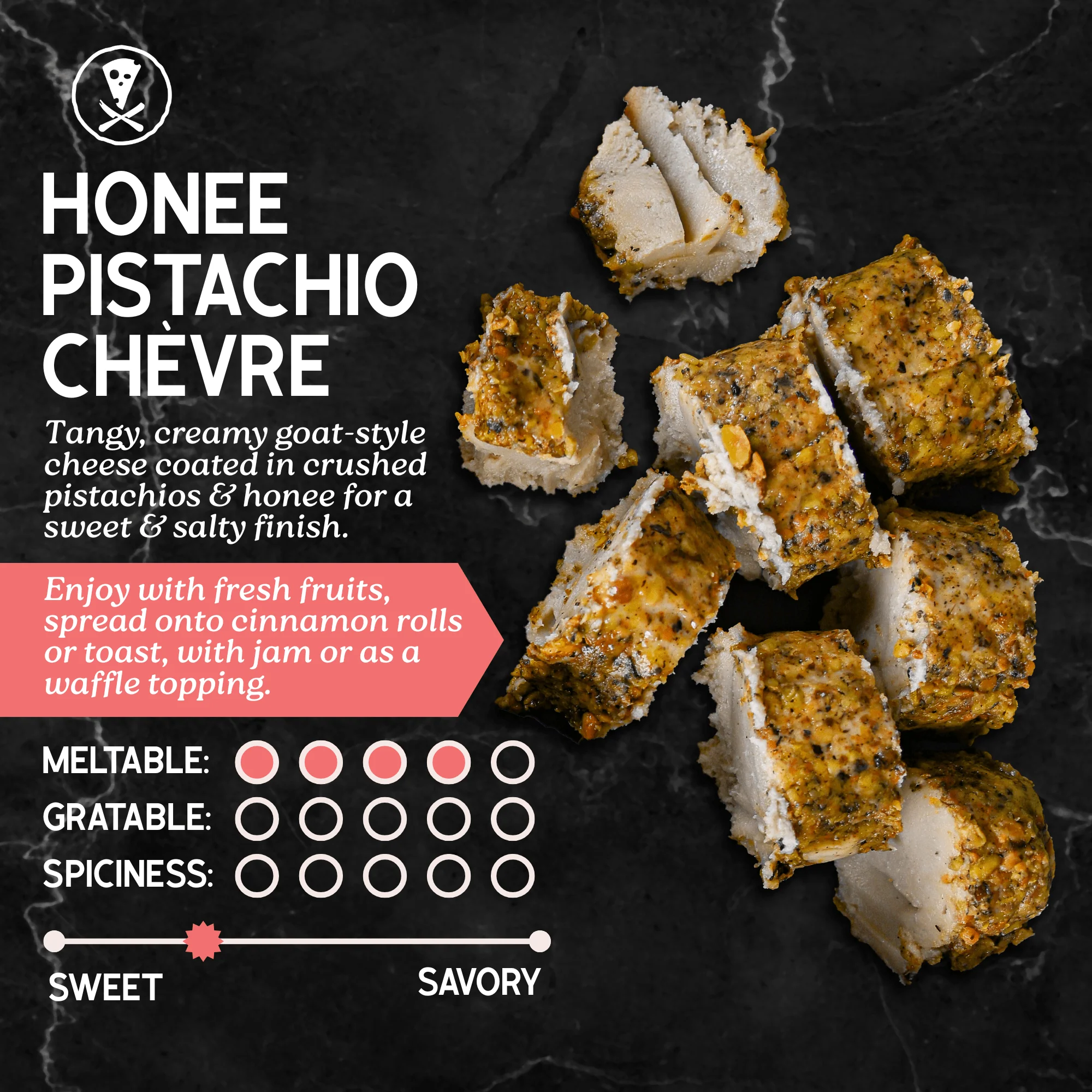 Honee Pistachio Chèvre - Image 3